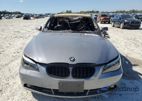 2007 BMW 530 I из США, поврежденный, VIN WBANE73547CM49498